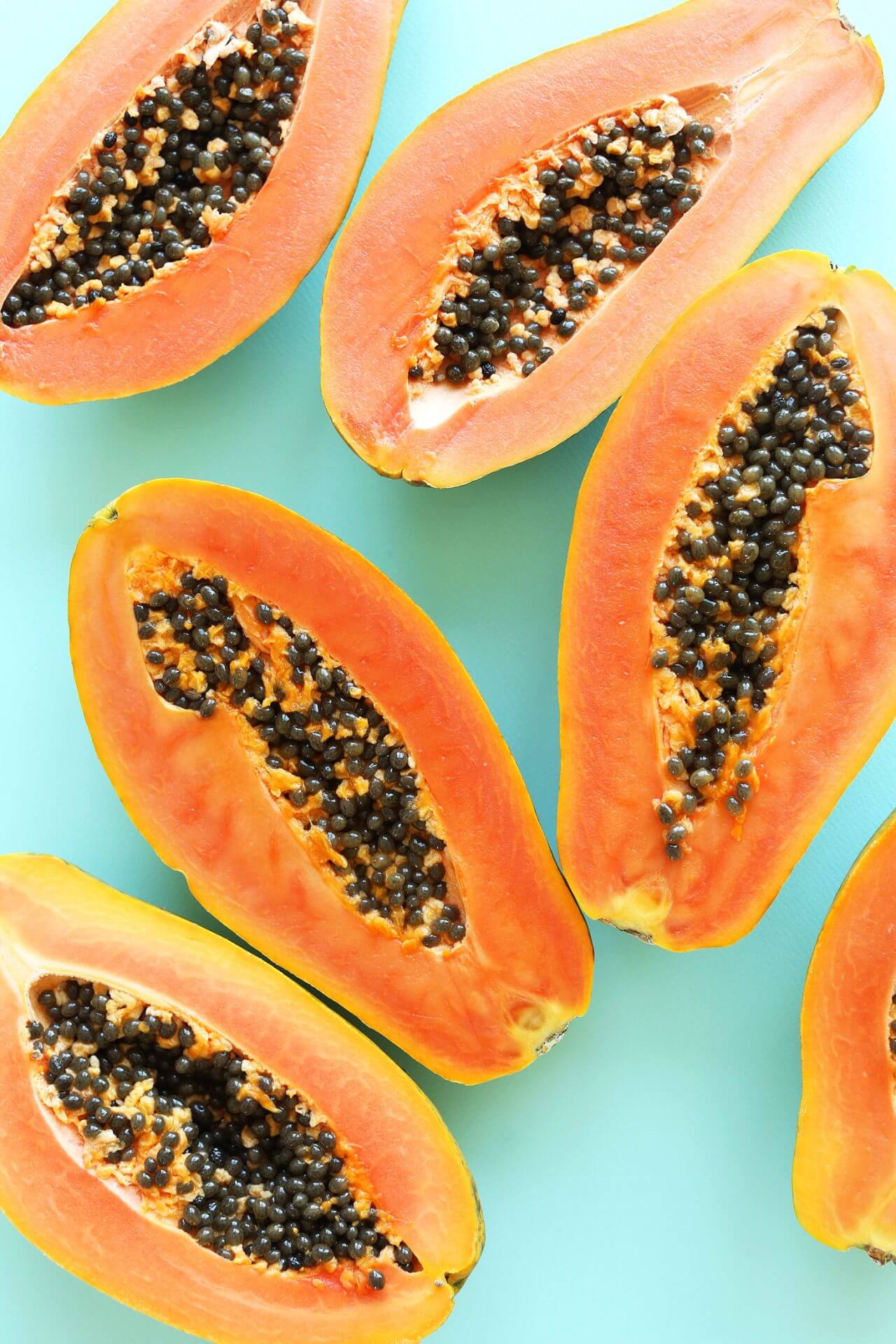 Easy Papaya Boats with loads of toppings vegan glutenfree healthy recipe breakfast snack papaya